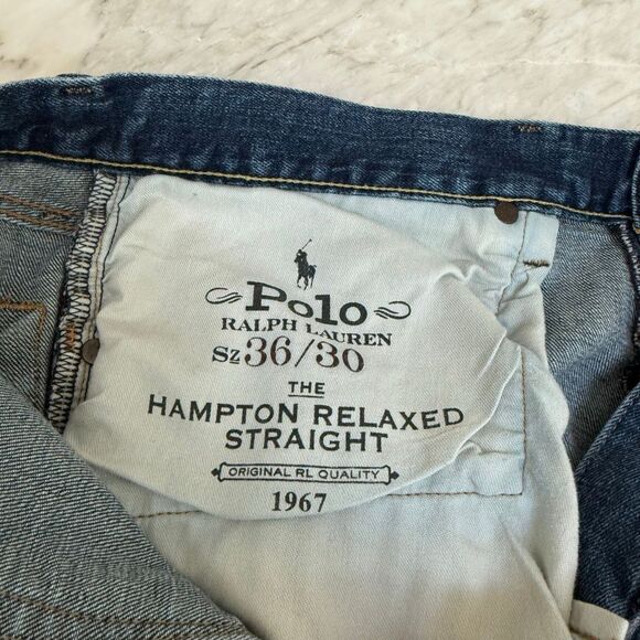 Polo Ralph Lauren men’s The Hampton Relaxed straight leg size 36/30 - Picture 7 of 12